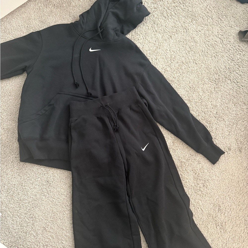 Nike Black Tracksuit with Logo